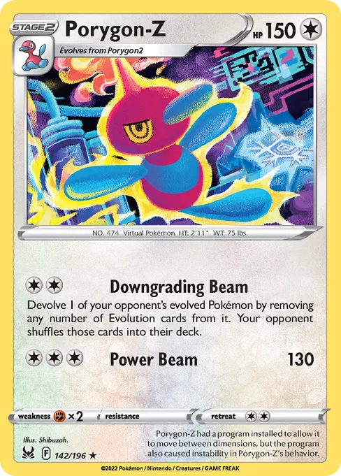Porygon-Z, Lost Origin #142