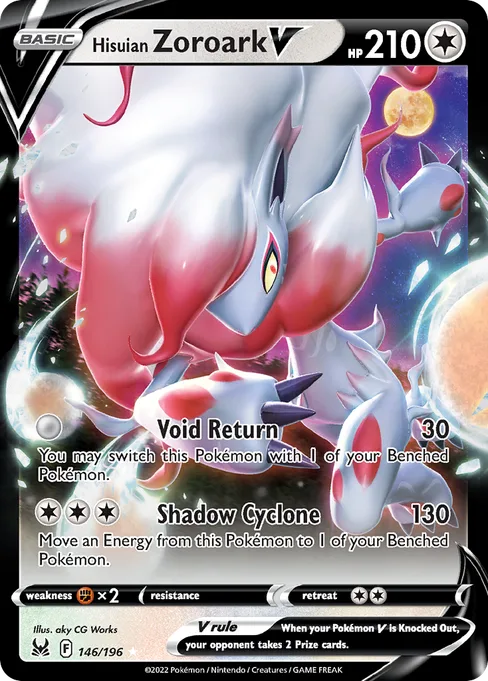 Hisuian Zoroark V, Lost Origin #146
