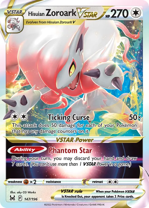 Hisuian Zoroark VSTAR, Lost Origin #147