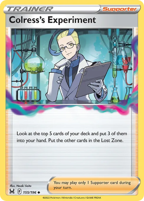 Colress's Experiment, Lost Origin #155