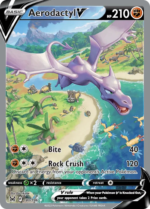 Aerodactyl V, Lost Origin #180