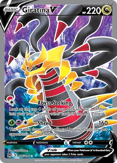 Giratina V, Lost Origin #185