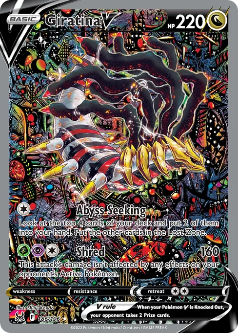 Giratina V, Lost Origin #186