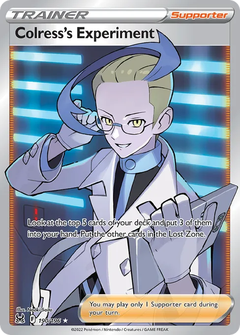 Colress's Experiment, Lost Origin #190