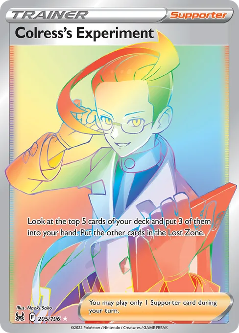 Colress's Experiment, Lost Origin #205