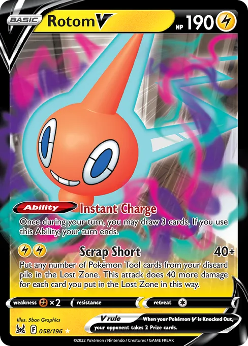 Rotom V, Lost Origin #58