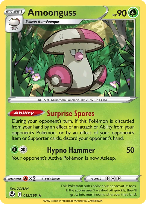 Amoonguss, Silver Tempest #12
