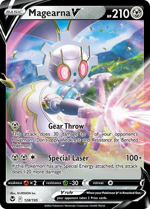 Magearna V, Silver Tempest #128