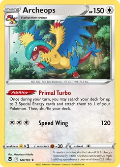 Archeops, Holofoil