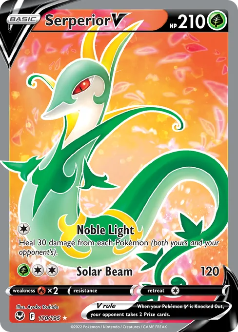 Serperior V, Silver Tempest #170