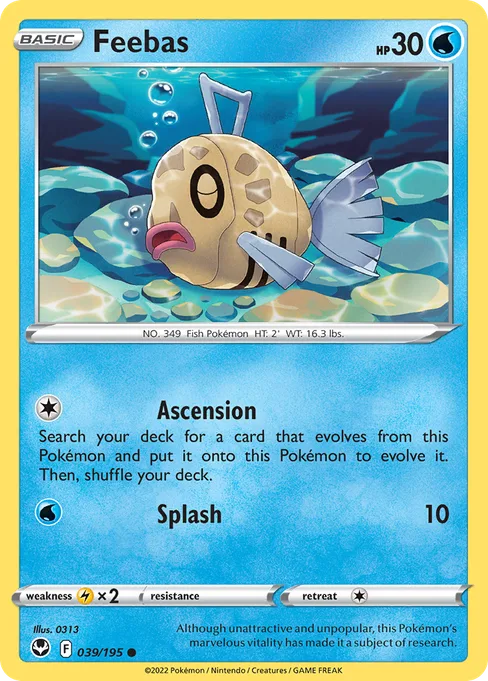 Feebas, Silver Tempest #39