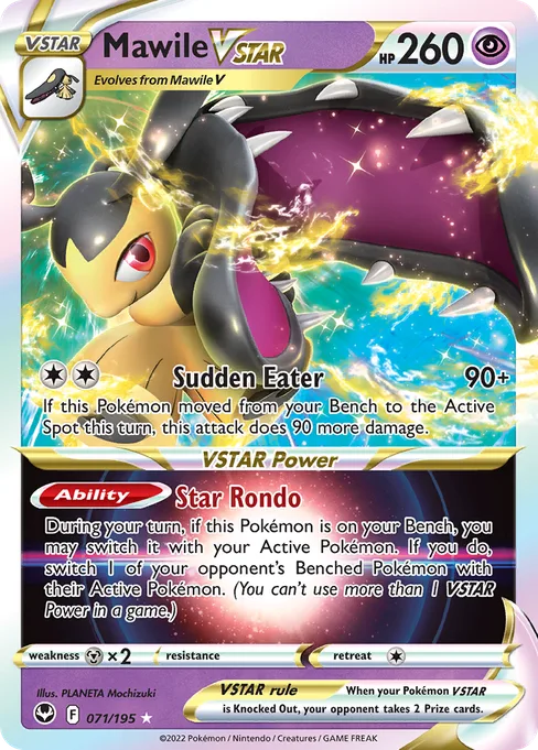 Mawile VSTAR, Silver Tempest #71