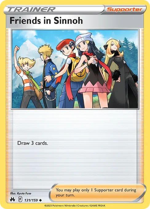 Friends in Sinnoh, Crown Zenith #131