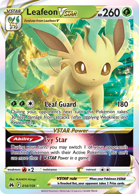 Leafeon VSTAR, Crown Zenith #14