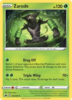 Zarude, Holofoil