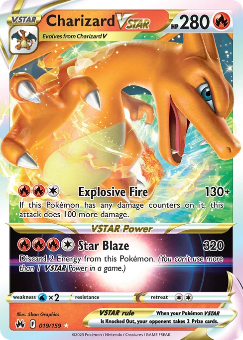 Charizard VSTAR, Crown Zenith #19