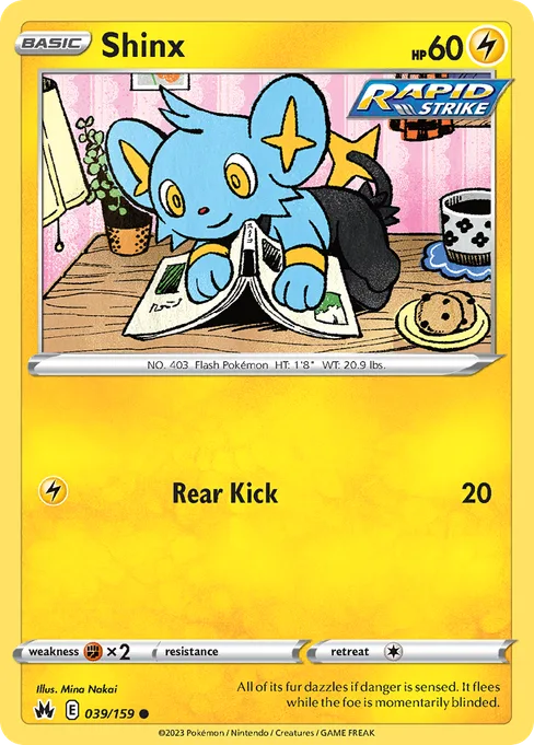 Shinx, Crown Zenith #39