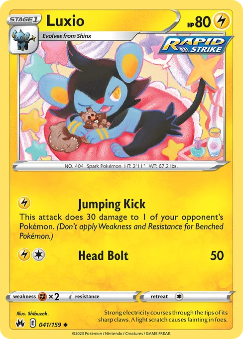 Luxio, Crown Zenith #41