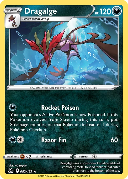 Dragalge, Crown Zenith #82