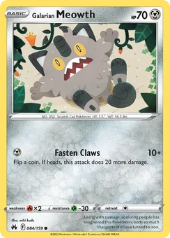 Galarian Meowth, Normal