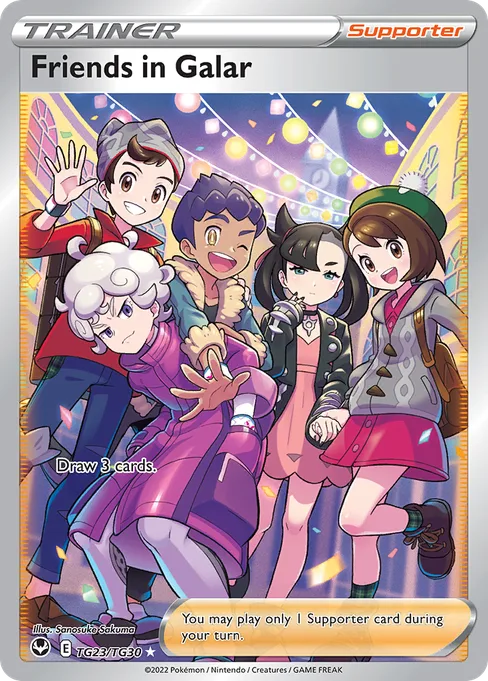 Friends in Galar, Silver Tempest Trainer Gallery #TG23