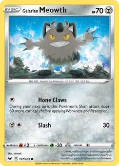 Galarian Meowth, Normal