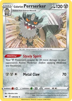 Galarian Perrserker, Holofoil