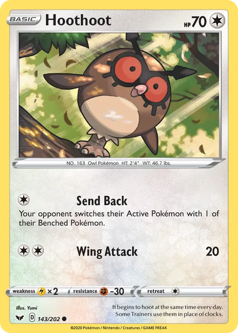 Hoothoot, Sword & Shield #143