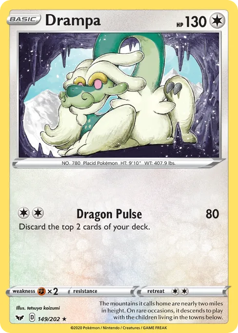 Drampa, Sword & Shield #149