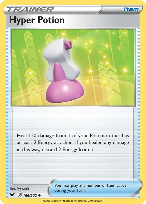 Hyper Potion, Sword & Shield #166
