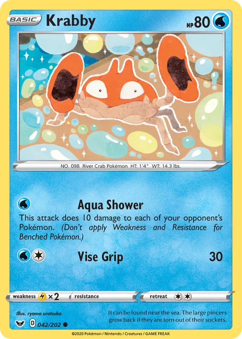 Krabby, Sword & Shield #42