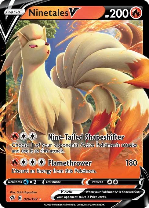 Ninetales V, Rebel Clash #26