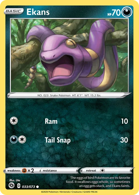 Ekans, Champion's Path #33