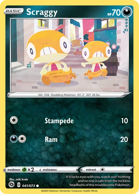 Scraggy, Champion's Path #41