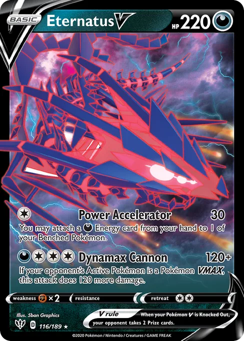 Eternatus V, Darkness Ablaze #116