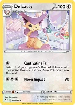 Delcatty, Normal