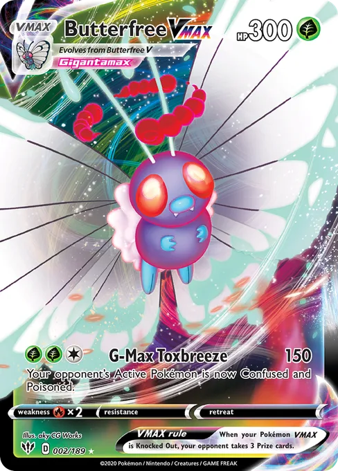 Butterfree VMAX, Darkness Ablaze #2