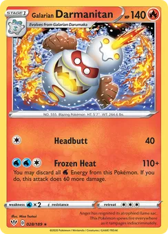 Galarian Darmanitan, Normal