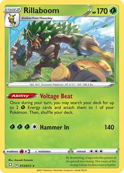 Rillaboom, Holofoil