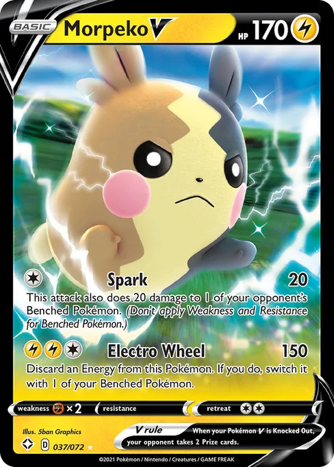 Morpeko V, Shining Fates #37