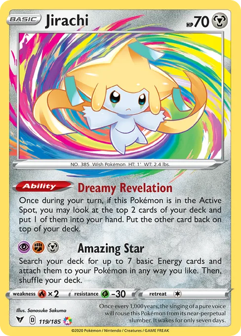 Jirachi, Vivid Voltage #119