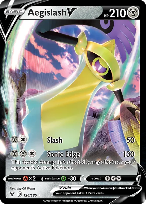 Aegislash V, Vivid Voltage #126