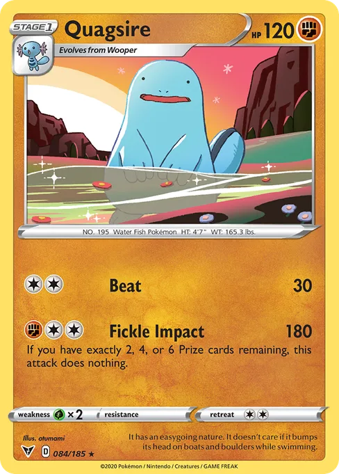 Quagsire, Vivid Voltage #84