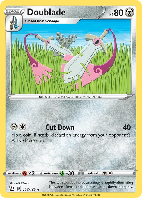 Doublade, Battle Styles #106