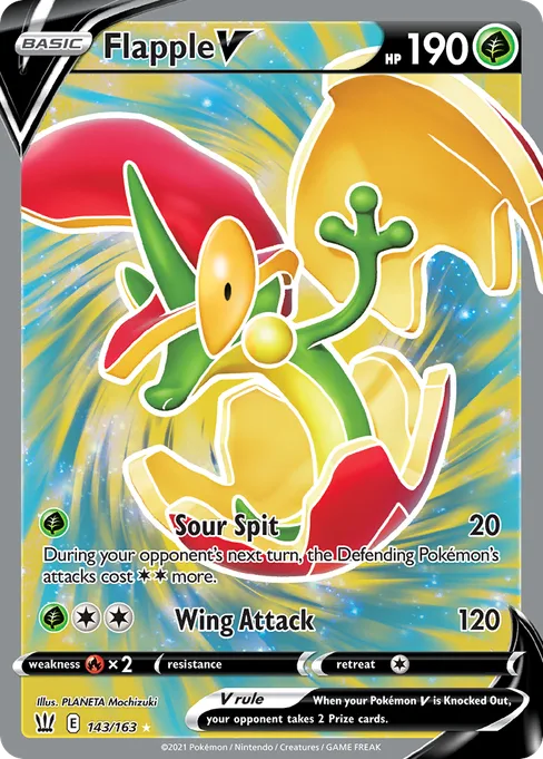 Flapple V, Battle Styles #143