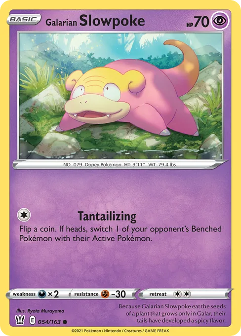 Galarian Slowpoke, Battle Styles #54