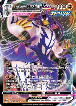 Rapid Strike Urshifu VMAX, Holofoil