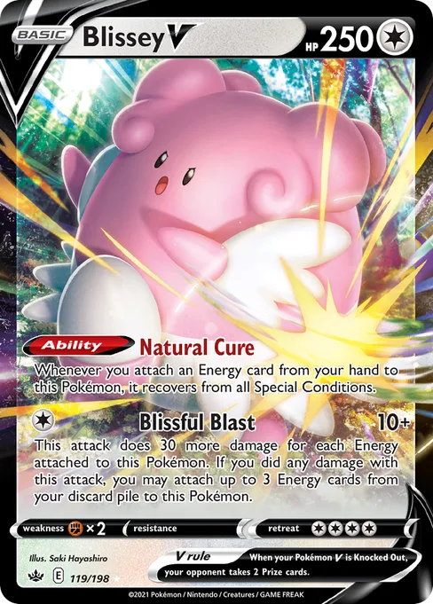 Blissey V, Chilling Reign #119