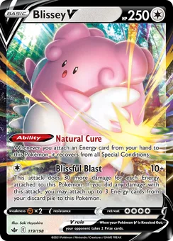 Blissey V, Holofoil