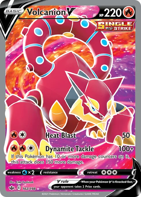 Volcanion V, Chilling Reign #162